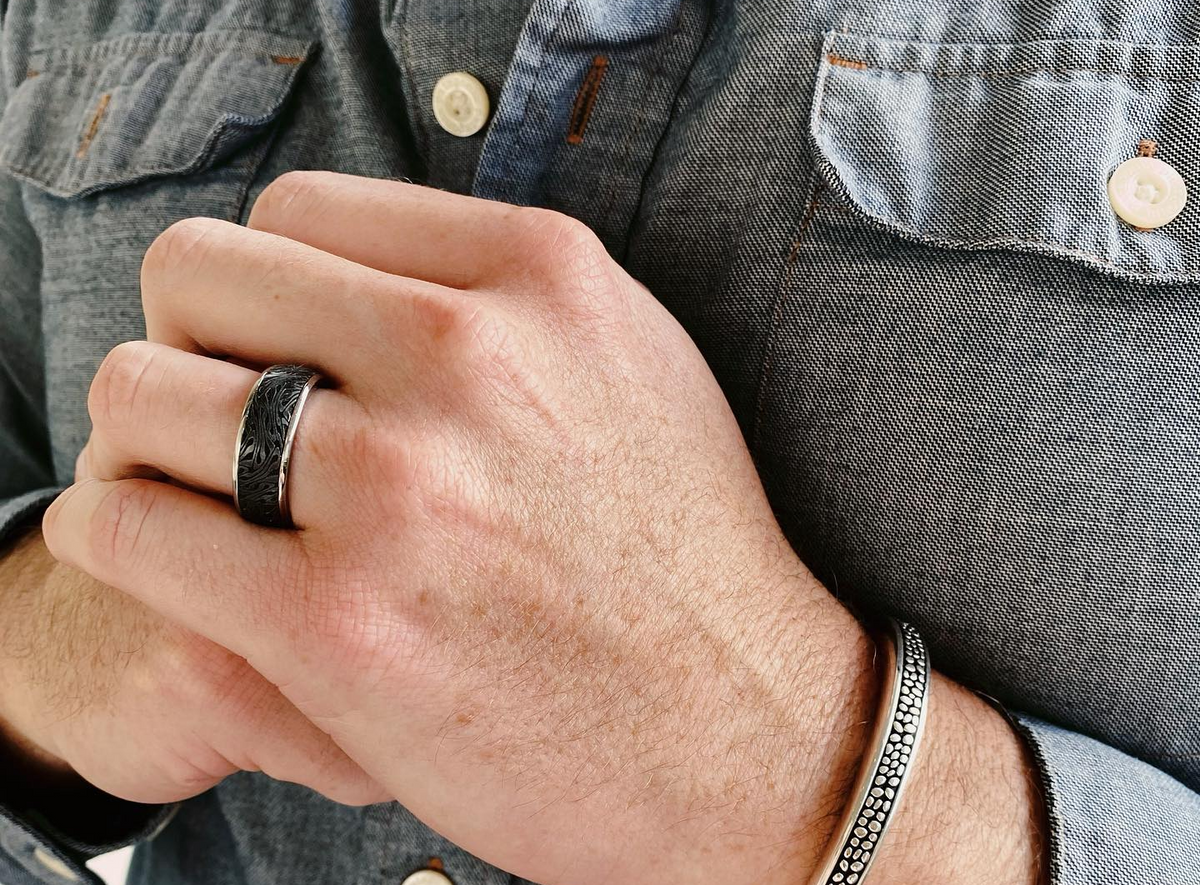 Design your own wedding 2025 band mens