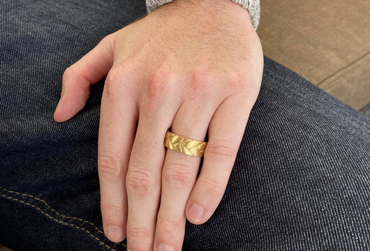 Making Your Men's Wedding Band Truly Personal: The Process with John Atencio