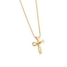 Load image into Gallery viewer, Serenity Cross Medallion Pendant