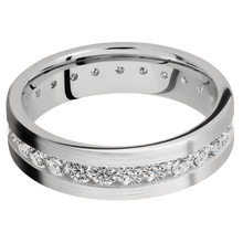 Load image into Gallery viewer, 18K White Gold + Satin Finish