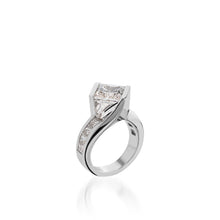 Load image into Gallery viewer, Intrigue Princess Cut Engagement Ring