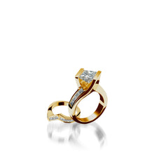 Load image into Gallery viewer, Intrigue Princess Cut Engagement Ring