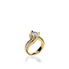 Load image into Gallery viewer, Intrigue Round Engagement Ring