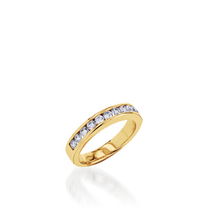 Dulce Yellow Gold Engagement Ring