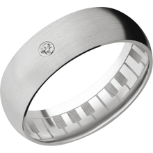 Load image into Gallery viewer, 14K White Gold + Satin Finish