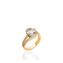 Load image into Gallery viewer, Bellissima Pave Diamond Engagement Ring