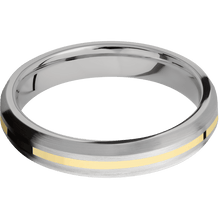 Load image into Gallery viewer, 14K White Gold + Satin , Satin Finish + Titanium