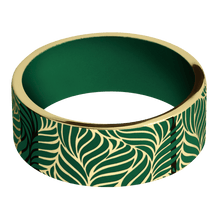 Load image into Gallery viewer, 14K Yellow Gold + Polish Finish + Green