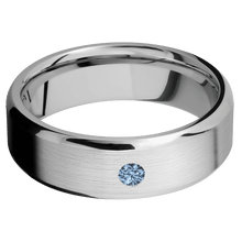 Load image into Gallery viewer, 14K White Gold + Satin , Polish Finish
