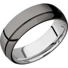 Load image into Gallery viewer, Tantalum Noir + Polish , Bead Finish + Palladium Silver
