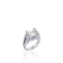 Load image into Gallery viewer, Amelia Elite White Gold Diamond Ring