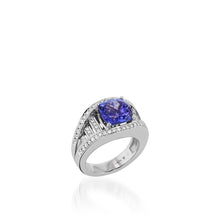 Load image into Gallery viewer, Cleopatra Elite Tanzanite and Diamond Ring