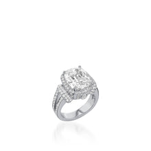 Load image into Gallery viewer, Theodora Elite White Gold Diamond Ring