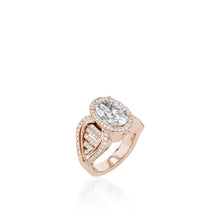 Load image into Gallery viewer, Josephine Elite White Gold Diamond Ring