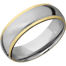 Load image into Gallery viewer, 14K White Gold + Satin , Polish Finish