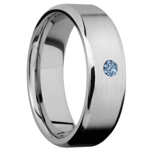 Load image into Gallery viewer, 14K White Gold + Satin , Polish Finish