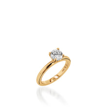 Load image into Gallery viewer, Essence Solitaire Round Engagement Ring