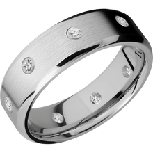 Load image into Gallery viewer, 14K White Gold + Satin , Polish Finish