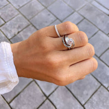 Load image into Gallery viewer, Essence Pave Diamond Wedding Band