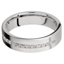 Load image into Gallery viewer, 18K White Gold + Satin Finish