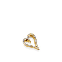 Load image into Gallery viewer, Prelude Diamond Heart Medallion Pendant