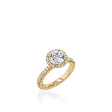 Load image into Gallery viewer, Majesty Round Engagement Ring