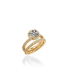 Load image into Gallery viewer, Majesty Round Engagement Ring