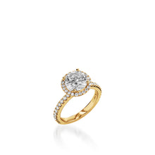 Load image into Gallery viewer, Majesty Round Engagement Ring