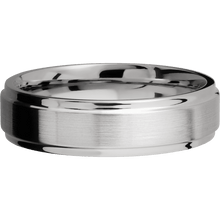 Load image into Gallery viewer, 10K White Gold + Satin , Polish Finish