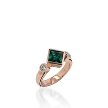 Load image into Gallery viewer, Paloma Lab-Grown Gemstone and Diamond Ring
