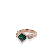 Load image into Gallery viewer, Paloma Lab-Grown Gemstone and Diamond Ring