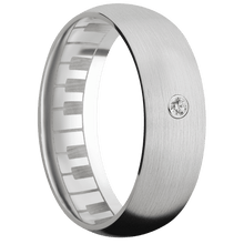 Load image into Gallery viewer, 14K White Gold + Satin Finish