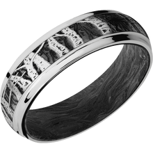 Load image into Gallery viewer, Cobalt Chrome + Satin , Polish Finish + Forged Carbon Fiber