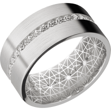 Load image into Gallery viewer, 14K White Gold + Satin Finish