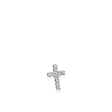 Load image into Gallery viewer, Paloma Petite Diamond Cross Medallion Pendant