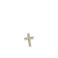Load image into Gallery viewer, Paloma Petite Diamond Cross Medallion Pendant