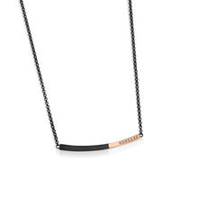 Load image into Gallery viewer, Duplex Horizontal Pave Diamond Pendant