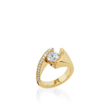 Load image into Gallery viewer, Embrace Yellow Gold Engagement Ring
