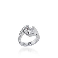 Load image into Gallery viewer, Embrace White Gold Engagement Ring
