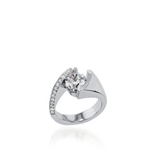 Load image into Gallery viewer, Embrace White Gold Engagement Ring