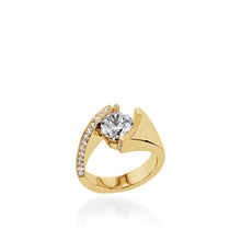 Load image into Gallery viewer, Embrace Yellow Gold Engagement Ring