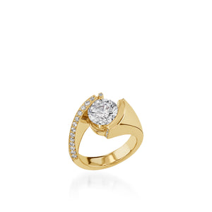 Embrace Yellow Gold Engagement Ring