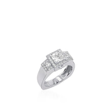 Load image into Gallery viewer, Vienna White Gold Engagement Ring