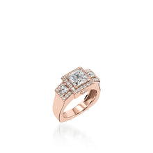 Load image into Gallery viewer, Vienna White Gold Engagement Ring