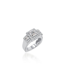 Load image into Gallery viewer, Vienna White Gold Engagement Ring