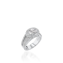 Load image into Gallery viewer, Lavish White Gold Engagement Ring