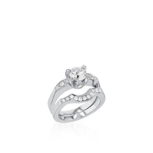 Load image into Gallery viewer, Capri White Gold Engagement Ring