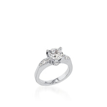 Load image into Gallery viewer, Capri White Gold Engagement Ring