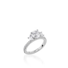 Load image into Gallery viewer, Essence Three Stone Engagement Ring