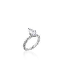 Load image into Gallery viewer, Duchess Marquise White Gold Engagement Ring